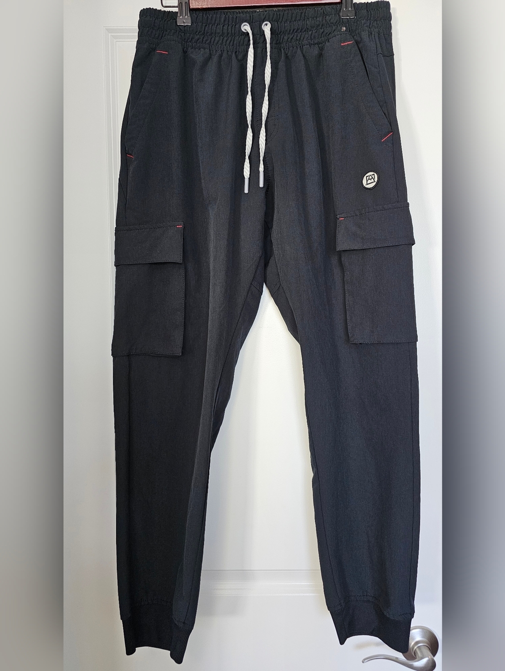 Avalanche Women’s Cargo Jogger Pants Black Athletic Hiking Outdoor Size L Gorp - Picture 2 of 10
